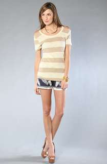 Quiksilver The PeekABoo Shoulder Tee  Karmaloop   Global 