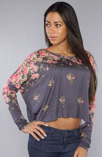 Free People The Flora Boxy Top  Karmaloop   Global Concrete 