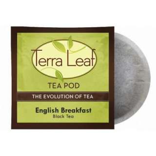 Terra Leaf English Breakfast Single Cup Tea Pods, 18 Count 14201 at 