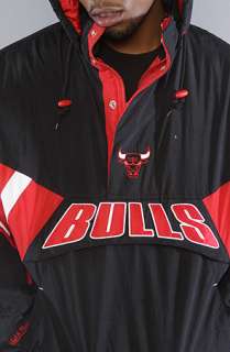   Pullover Jacket in Black Red  Karmaloop   Global Concrete Culture