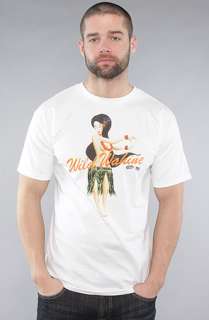 Vans The Vans x In4mation Wild Wahine Classic Tee in White 