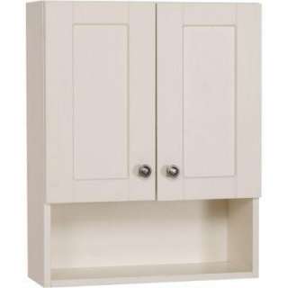 St. Paul Manchester 24 In. Over the John Wall Cabinet in Vanilla 