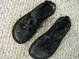 Born Womens Shoes Sandals Black US 6 M EUR 36.5 Flat  