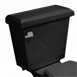 American Standard Town Square Toilet Tank Only in Black 4707.016.178 