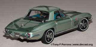   24 1966 Corvette Sting Ray  Fiberglass Edition of 5000 diecast car