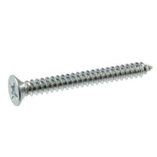 Crown Bolt #8 X 1 1/4 In. Stainless Steel Flat Head Phillips Sheet 