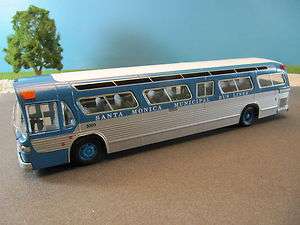   Diecast Replica GM Fishbowl San Monica Municipal Bus #54504 MIB 150