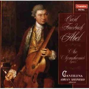 Carl Friedrich Abel   6 Sinfonien (op. 7) Cantilena, Adrian Shepherd 