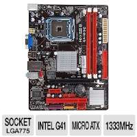 Biostar G41D3C Intel G41 Motherboard   Micro ATX, Socket LGA775, Intel 