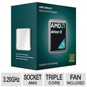 AMD ADX450WFGMBOX Athlon II X3 450 Triple Core Processor   3.20GHz 