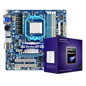 Gigabyte 880GM USB3 Motherboard w/ AMD Phenom II 1055T Processor w 