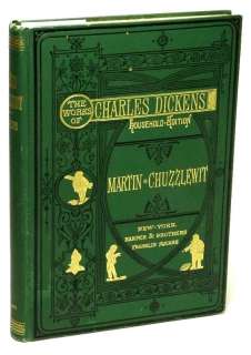 Charles Dickens Martin Chuzzlewit VG undated 19th century illustrated 