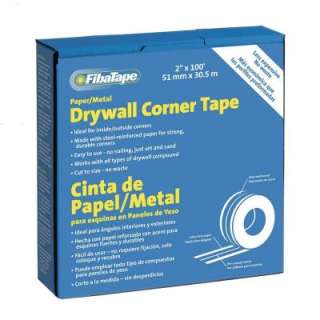 FibaTape 100 ft. Drywall Corner Tape FDW6622 U 