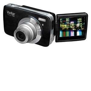 Vivitar iTwist VF536 BLACK Digital Camera   14.1 Megapixels, 5x Zoom 