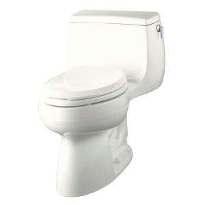 KOHLER Gabrielle Comfort Height one piece Elongated Toilet with French 