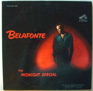 HARRY BELAFONTE   THE MIDNIGHT SPECIAL   RCA RECORDS   LP  