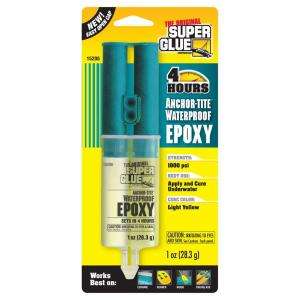 Super Glue Corporation 1 oz. Anchor Tite Waterproof Epoxy (12 Pack 