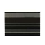 Zeller 26873 Tischläufer Stripes, PVC 35 x 140 cm, grau