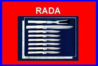 Carving Knife blade 7˝ / overall 11½˝ Carving Fork tine 51/8 