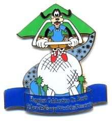 World Walt Disney Parks Pin Collection Goofy Happiest  