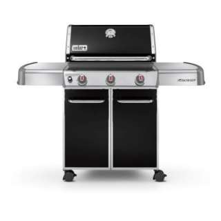 Weber Genesis E 310 3 Burner Natural Gas Grill in Black 6611001 at The 