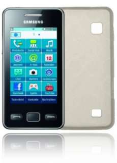 Samsung S5260 Tasche transparent Silikon Case Hülle  