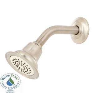   Eco Performance Showerhead, Shower Arm and Flange in Brushed Nickel