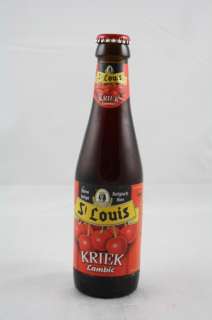 St Louis Kriek Lambic 0,25l Bier aus Belgien Kirschbier   Fruchtbier 