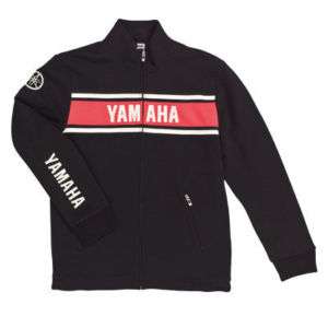 Orig. Yamaha Sweatshirt Jacke schwarz oder weiß Classic  