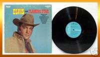 Elvis Presley Sings FLAMING STAR 1969 RCA LP Record in Stereo CAMDEN 