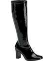 Funtasma Kiki 350   Black Stretch Patent (Womens)