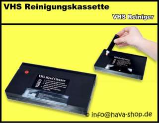 PROFI VHS Reinigungskassette Reinigung Kassette  