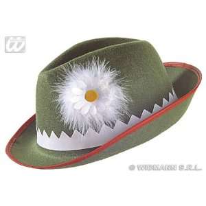 Tiroler Hut grün Faschingsmütze Karnevalshut  Spielzeug