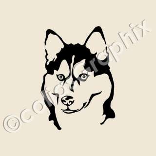 Siberian Husky Autoaufkleber Hunde Kfz Tattoo Gr.S Art44  