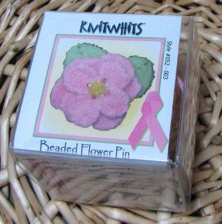 njy knitwhits alpaca beaded flower felt alpaca kit complete gift 