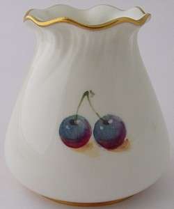   Royal Worcester Fruit Painted Vase By Roberts Shape Number G957  