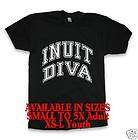 INUIT DIVA Native American Indian clothing hot t shirt