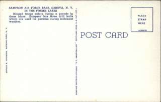GENEVA NY Sampson Air Force Base Old Postcard  