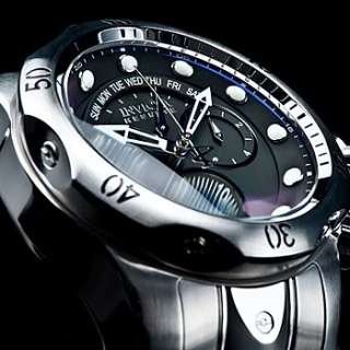 Invicta Venom 1537 Reserve Stainless Bracelet Watch Strap & 3 Slot 