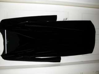 JONES NEW YORK BLACK VELVET DRESS 14W NWT $134  