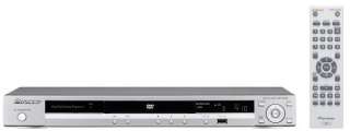 Pioneer DV 410 V S DVD Player (Upscaling 1080p, DivX zertifiziert, USB 