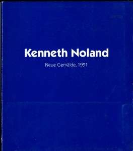 Kenneth NOLAND Neue Gemalde 1991 Salander OReilly Exhibition Prints 
