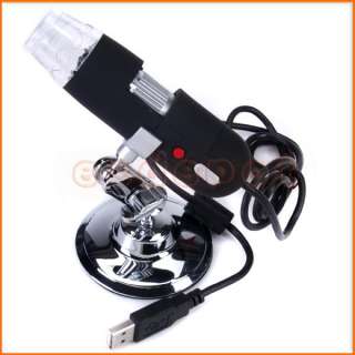 New 2MP 8 LED USB 2.0 Digital Mircoscope Magnifier CD driver 20X~800X 