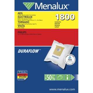 Menalux 1800 / AEG / Phillips /S Bag / Duraflow /5 Staubbeutel  