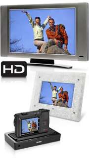   View your pictures in high definition on an HDTV or other HD devices