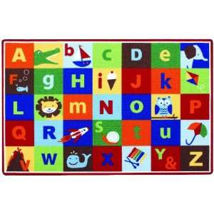  alphabet rug 40 in X 60 in Alphabet Icon Boy