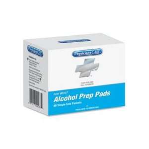 Acme United Corporation Alcohol Pads, 50/BX, White