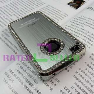 Luxury Bling Diamond Crystal Hard Case Cover For Apple iPhone 4 4G 4S 