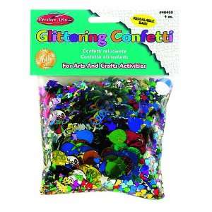 Charles Leonard Glittering   Confetti, 4 Oz. Bag, 40400