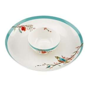  Lenox Simply Fine Chirp Chip and Dip 2 PC
